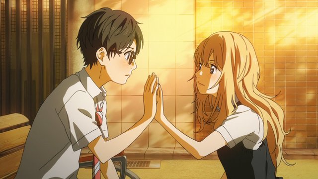 Park where Kousei and Kaori pray together