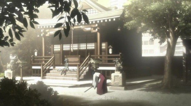 秋叶神社鸟居前