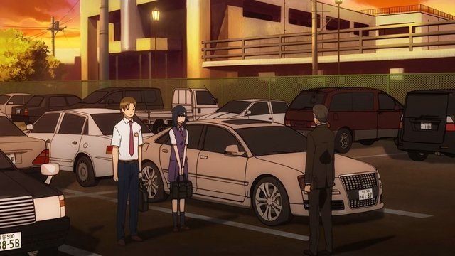ゲームセンター前の集まり