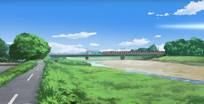 Nagisa's solitary bridge