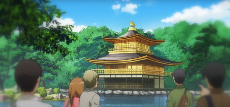 金閣寺訪問シーン