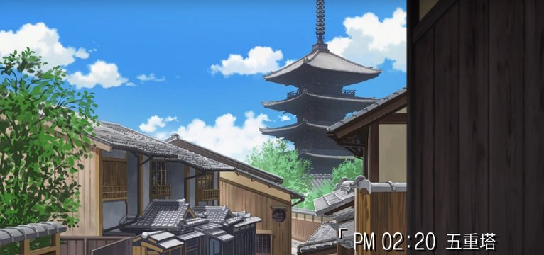 Five-Story Pagoda during school trip