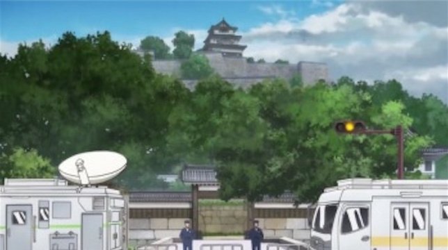 神社门前