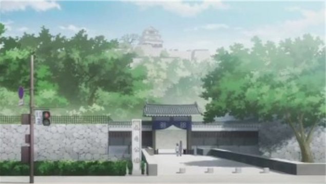 丸龜城前道路