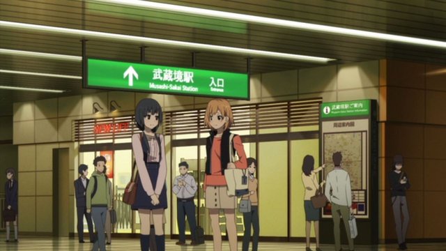 Musashi-Sakai Station Platform