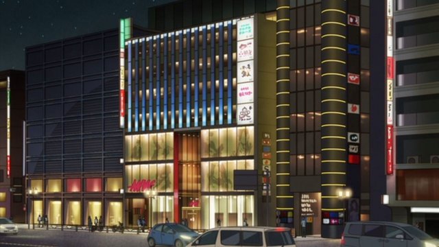 H&M新宿店前