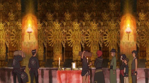 Sanjusangen-do scene