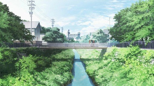 细田桥远景
