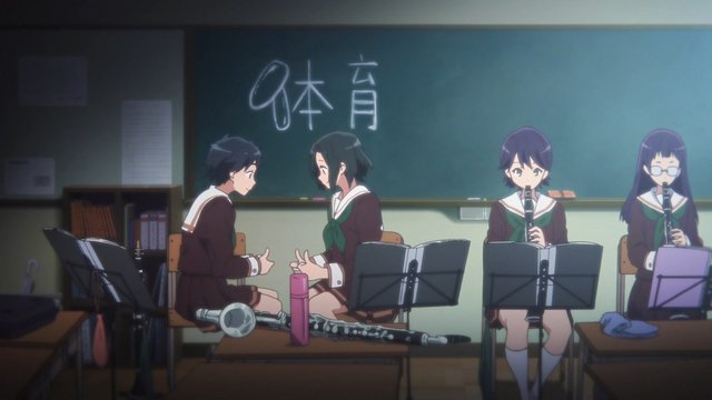 Kitauji High School Oboe Practice Room