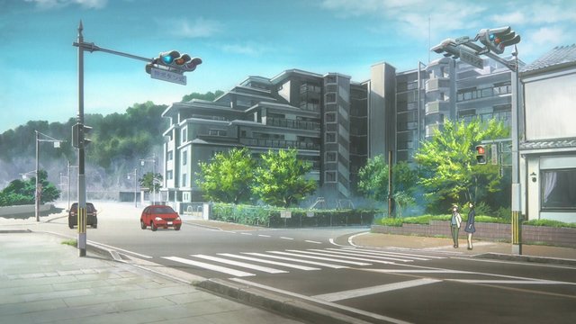 Intersection by the Uji River