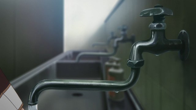 Close-up of Hand-washing Basin
