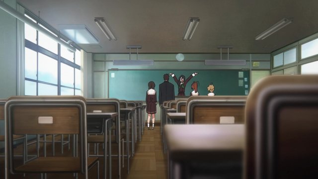 Kitauji High School hallway