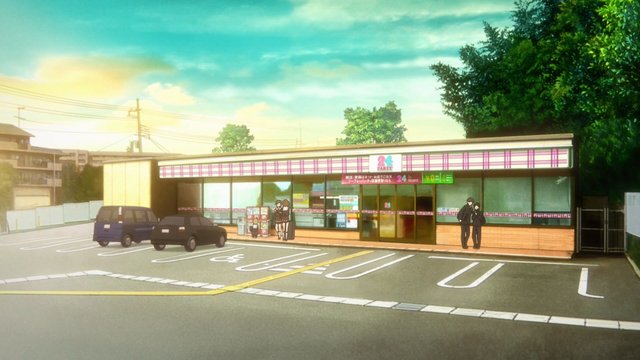 Convenience Store at Dusk