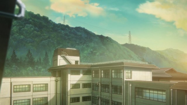 View from Kitauji High School window