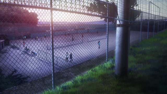Kitauji High School Tennis Court