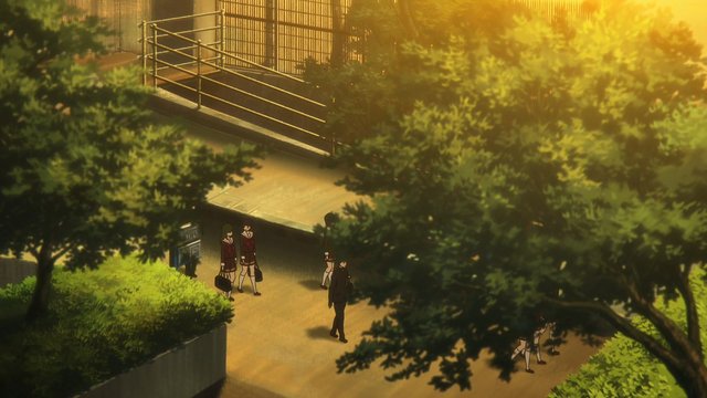 View from near the school gate