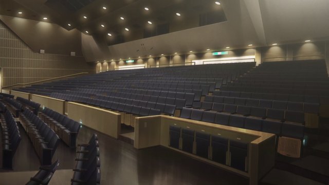 Rehearsal in the Cultural Hall