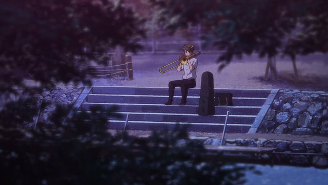 Kumiko's Bench - Blueish Voyeuristic View