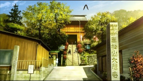 大慈寺前の石段
