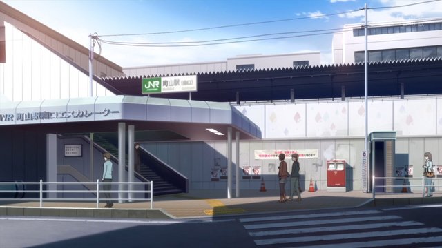 駅前広場での待ち合わせ