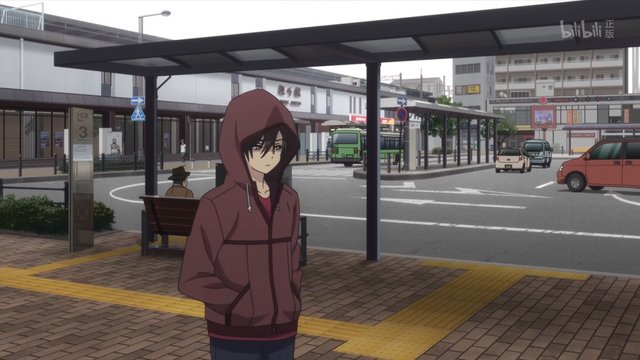 コンビニ前での集合