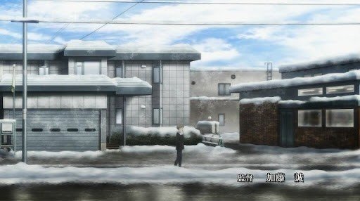 一条通の秋の街並み