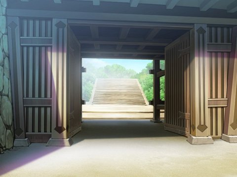 Castle Gate Scene in Oni-Gokko!