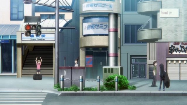 Meeting point at Uraga Station