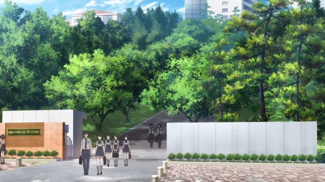 Fujigaoka High School Gate
