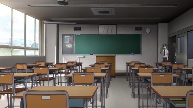 Fujiga Saki High School Classroom