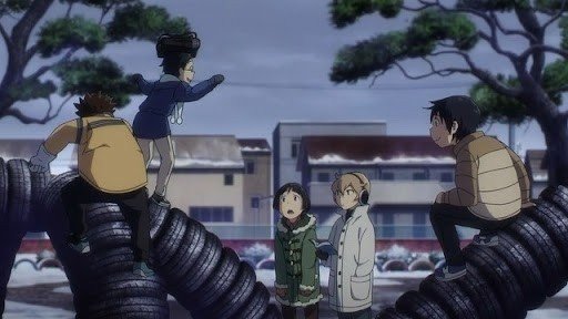 Protagonist's elementary school gate