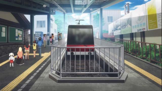 Cable Car Station Platform