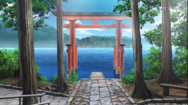 Lakeside Vermilion Torii
