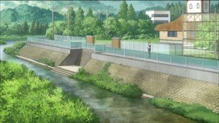 Flying Witch Episode 7 School Scene