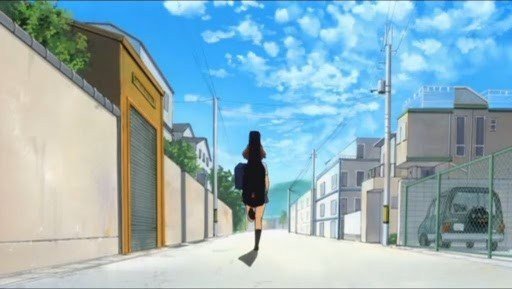 Kitayama Street running scene