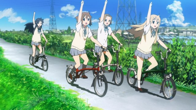 After-school bike path
