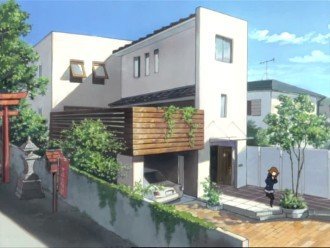 Yui Hirasawa's house entrance