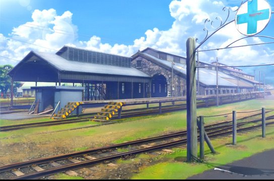 Stone Locomotive Shed