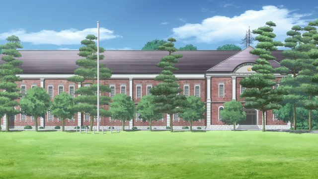 白い城のような建物