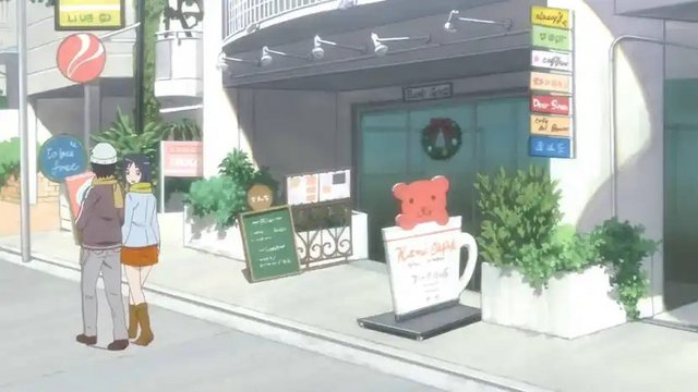YuruYuri Episode 7 Coffee Shop