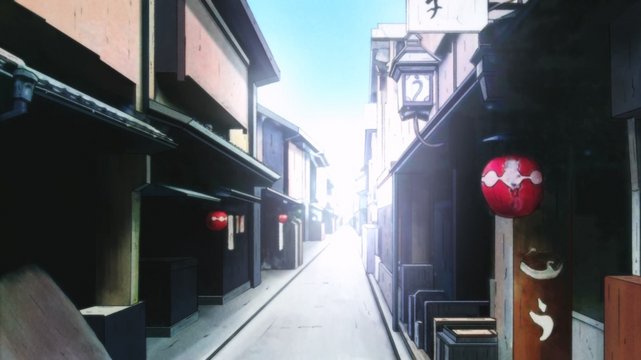 Night walk in Gion alley