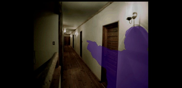 Second-floor corridor of Knulp
