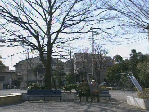 Wangan Police Station officers' bench talk in park