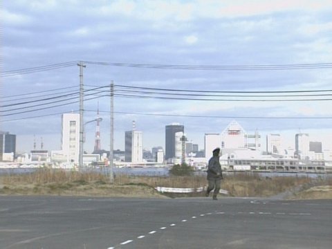 埠頭での会合