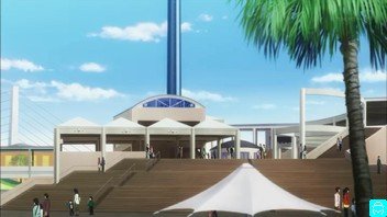 In Front of the Aquarium
