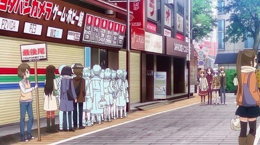 Shopping at a Large Electronics Store