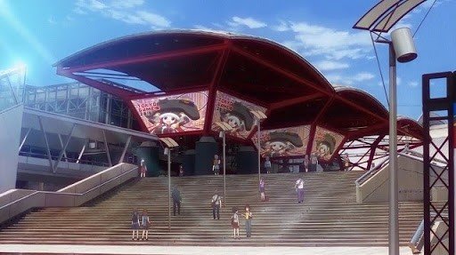 Visit to a large convention center