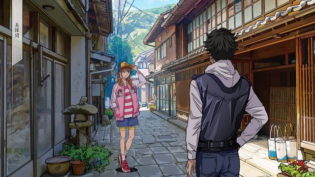 The Blue Stone Paved Alley
