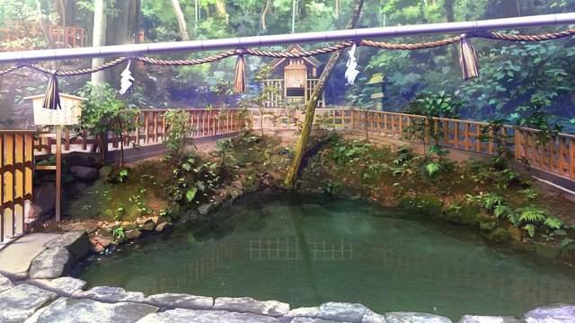 Wishing at the Mirror Pond