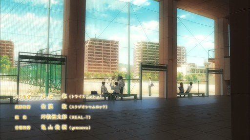 基町高校の正門